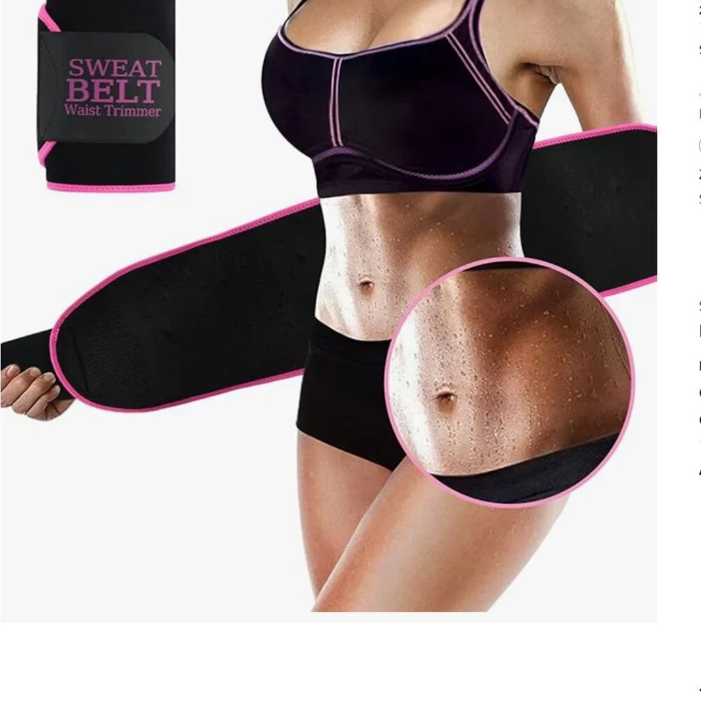 Women Sweat Band Waist Trimmer